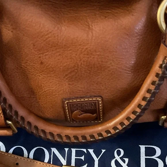 Dooney & Bourke Flourtine Leather Satchel Large - Picture 4 of 16